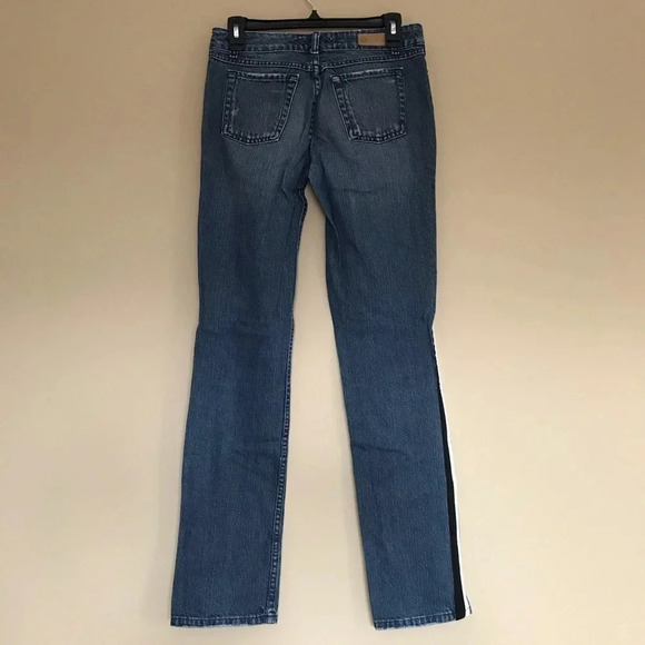 Paul & Joe Tuxedo Stripe Denim Skinny Jeans - Picture 2 of 6